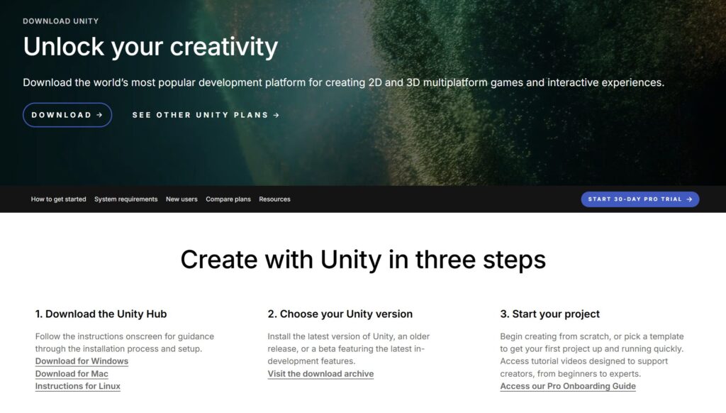 Learn Unity by making your first game in Unity!