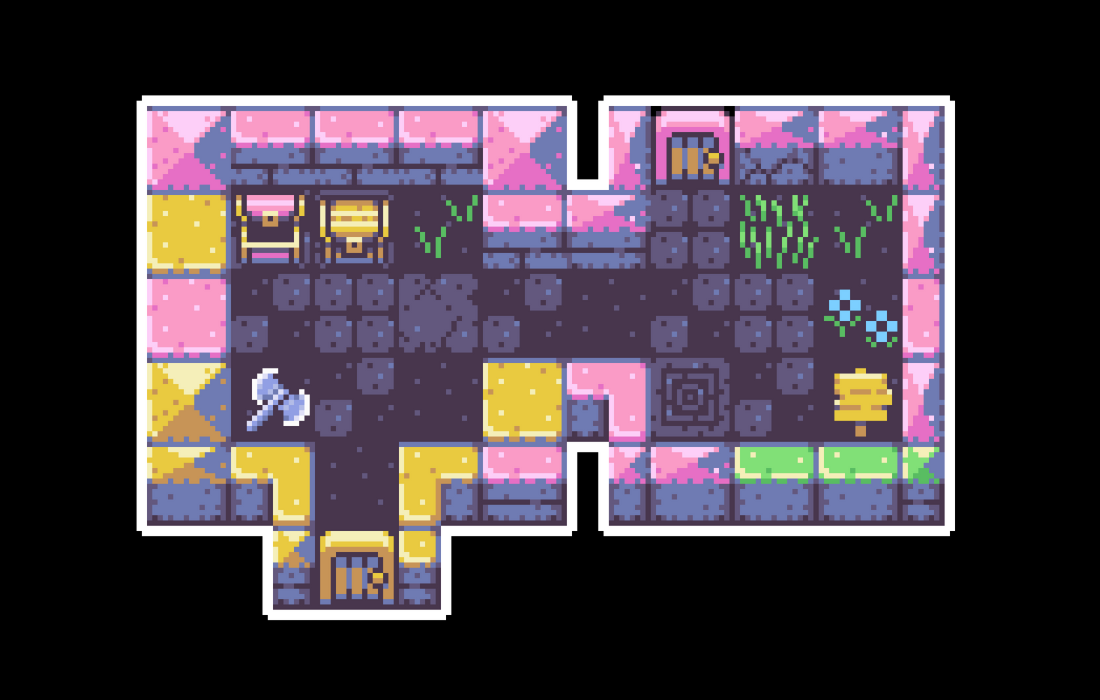 Tilesets - Dungeon Crawler Pixel Tileset-image